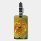 Étiquette À Bagage Rose jaune (Devant Vertical)