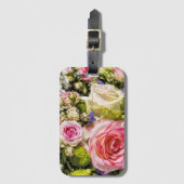 Étiquette À Bagage Rose Mix Deux (Devant Vertical)