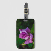 Étiquette À Bagage Rose pourpre (Devant Vertical)