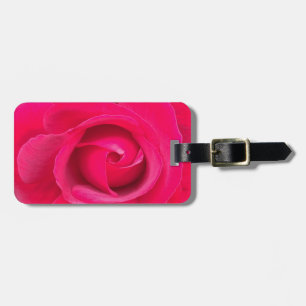 Étiquette À Bagage Rose rose rouge romantique