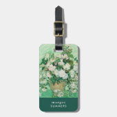 Étiquette À Bagage Rose | Vincent van Gogh (Devant Vertical)