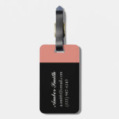 Étiquette À Bagage Roseraie 2014 (Dos Vertical)