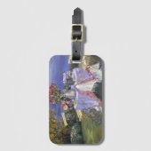 Étiquette À Bagage Roses par la mer (Devant Vertical)