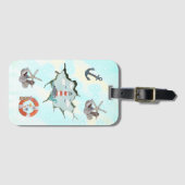 Étiquette À Bagage Roter Leuchtturm (Devant Horizontal)