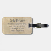 Étiquette À Bagage ROTK Aragorn Movie (Dos horizontal)