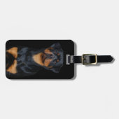 Étiquette À Bagage Rottweiler (Devant horizontal)