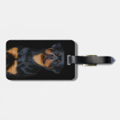 Étiquette À Bagage Rottweiler   (Dos horizontal)