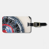 Étiquette À Bagage Roue (Devant horizontal)