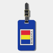 Étiquette À Bagage Roumanie (Devant Vertical)