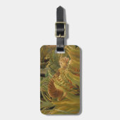 Étiquette À Bagage Rousseau Jungle Tropical Tiger Art (Devant Vertical)