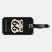 Étiquette À Bagage Route 66 (Dos horizontal)