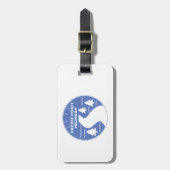 Étiquette À Bagage Route de la côte Pacifique (Devant Vertical)