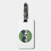 Étiquette À Bagage Route élevée de Sierra (Dos Vertical)