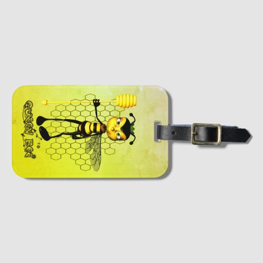 Étiquette À Bagage Royal Buzz (Devant Horizontal)