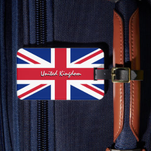 Étiquette À Bagage Royaume-Uni Bagages Tags, patriotes British Flag