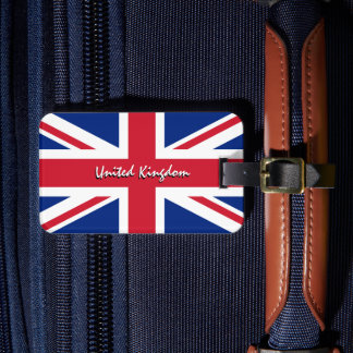 Étiquette À Bagage Royaume-Uni Bagages Tags, patriotes British Flag
