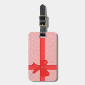 Étiquette À Bagage ruban de papier-cadeau (Devant Vertical)