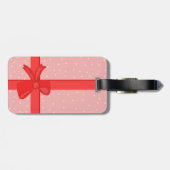 Étiquette À Bagage ruban de papier-cadeau (Dos horizontal)