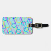 Étiquette À Bagage Rubans (Devant horizontal)