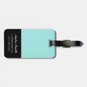 Étiquette À Bagage Rubans (Dos horizontal)