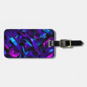 Étiquette À Bagage Rue Graffiti Abstraite (Devant horizontal)