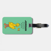 Étiquette À Bagage Rue Sésame | Big Bird & Little Bird (Dos horizontal)