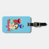 Étiquette À Bagage Rue Sésame | C'est Tango avec Elmo & Grover (Devant horizontal)