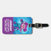 Étiquette À Bagage Rue Sésame | Mécaniciens Abby | Ajouter un nom (Devant horizontal)