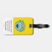 Étiquette À Bagage Rue Sésame | Rosita Smile (Dos horizontal)