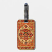 ÉTIQUETTE À BAGAGE RUG PERSIEN CLASSIQUE (Dos Vertical)