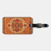 ÉTIQUETTE À BAGAGE RUG PERSIEN CLASSIQUE (Dos horizontal)