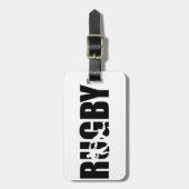 Étiquette À Bagage Rugby (Devant Vertical)