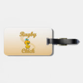 Étiquette À Bagage Rugby Chick (Dos horizontal)