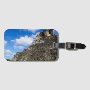 Étiquette À Bagage Ruine maya de Xunantunich à Belize