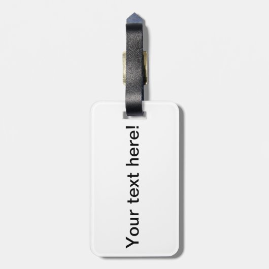 Étiquette À Bagage Ruines de Rome (Dos Vertical)