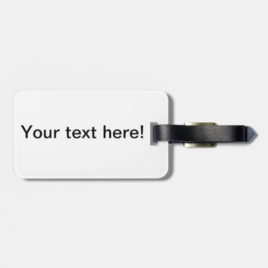 Étiquette À Bagage Ruines de Rome (Dos horizontal)