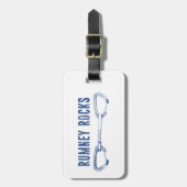 Étiquette À Bagage Rumney Rocks Escalade (Devant Vertical)