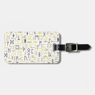Étiquette À Bagage Runes
