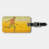 Étiquette À Bagage Running Boy 2010 (Devant horizontal)