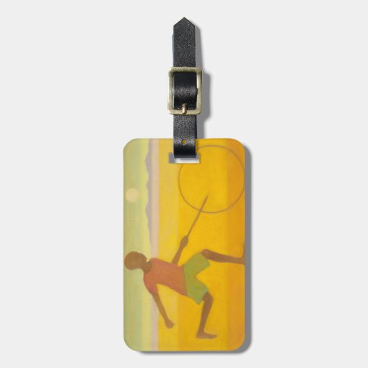 Étiquette À Bagage Running Boy 2010 (Devant Vertical)