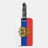 Étiquette À Bagage Russie (Dos Vertical)