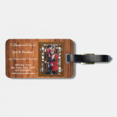 Étiquette À Bagage Rustic Chambres d'hôtes 🌿 Promotionnels (Dos horizontal)