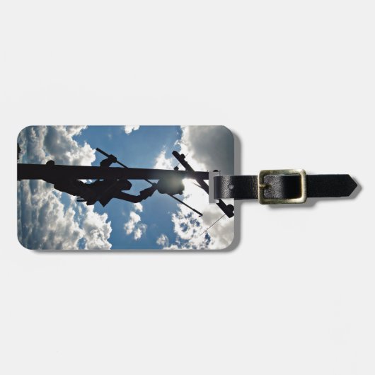 Étiquette À Bagage Rusty the Lineman (Devant horizontal)