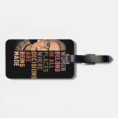 Étiquette À Bagage Ruth Bader Ginsburg RBG (Dos horizontal)