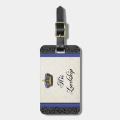 Étiquette À Bagage Sa seigneurie (Devant Vertical)