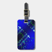 Étiquette À Bagage Sac à coudre pour impression de musique (Devant Vertical)