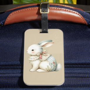 Étiquette À Bagage Sac à dos à cordon Charme de lapin Cottagecore