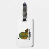 Étiquette À Bagage Sac à dos du parc national de Congaree (Dos Vertical)