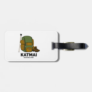 Étiquette À Bagage Sac à dos du parc national Katmai