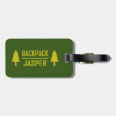 Étiquette À Bagage Sac à dos Jasper (Dos horizontal)